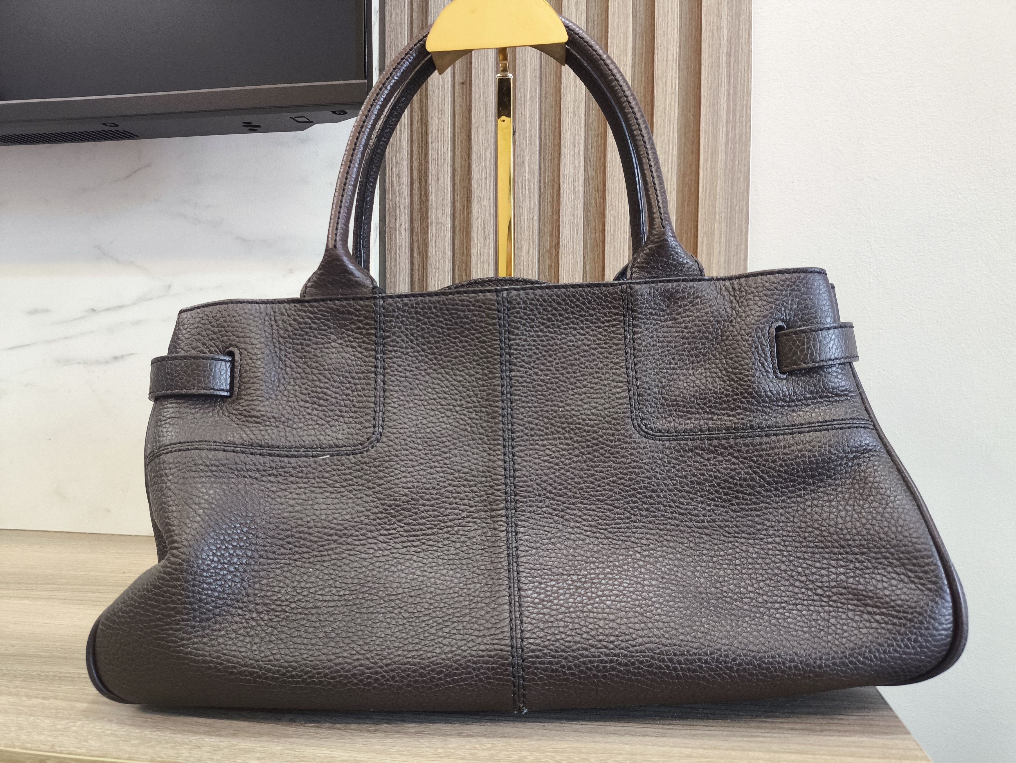 Tod's Tod's Fully Leather Brown Handbag Size ONE SIZE - 4 Thumbnail