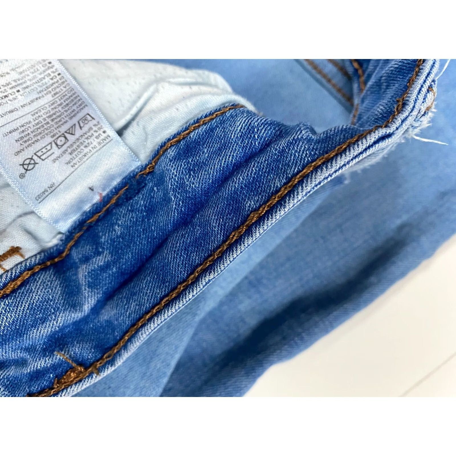 Old Navy Old Navy Jeans Womens 4 Blue Rockstar Skinny Denim 28x26 Stretch Straight Classic Arizona jeans Size 27" / US 4 / IT 40 - 5 Thumbnail