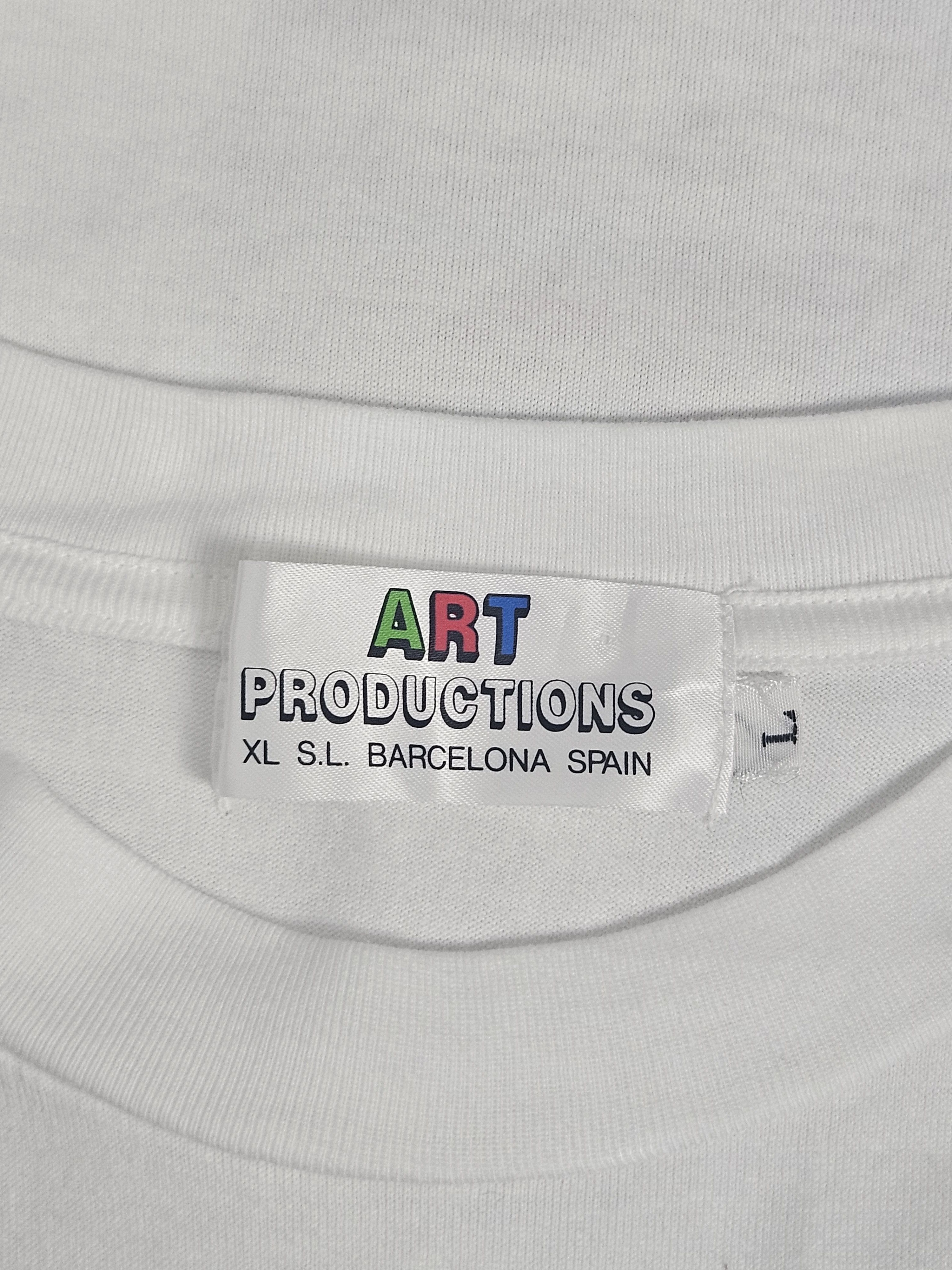 Vintage 90s Suc Joan Miro Art Printed Tee shirt