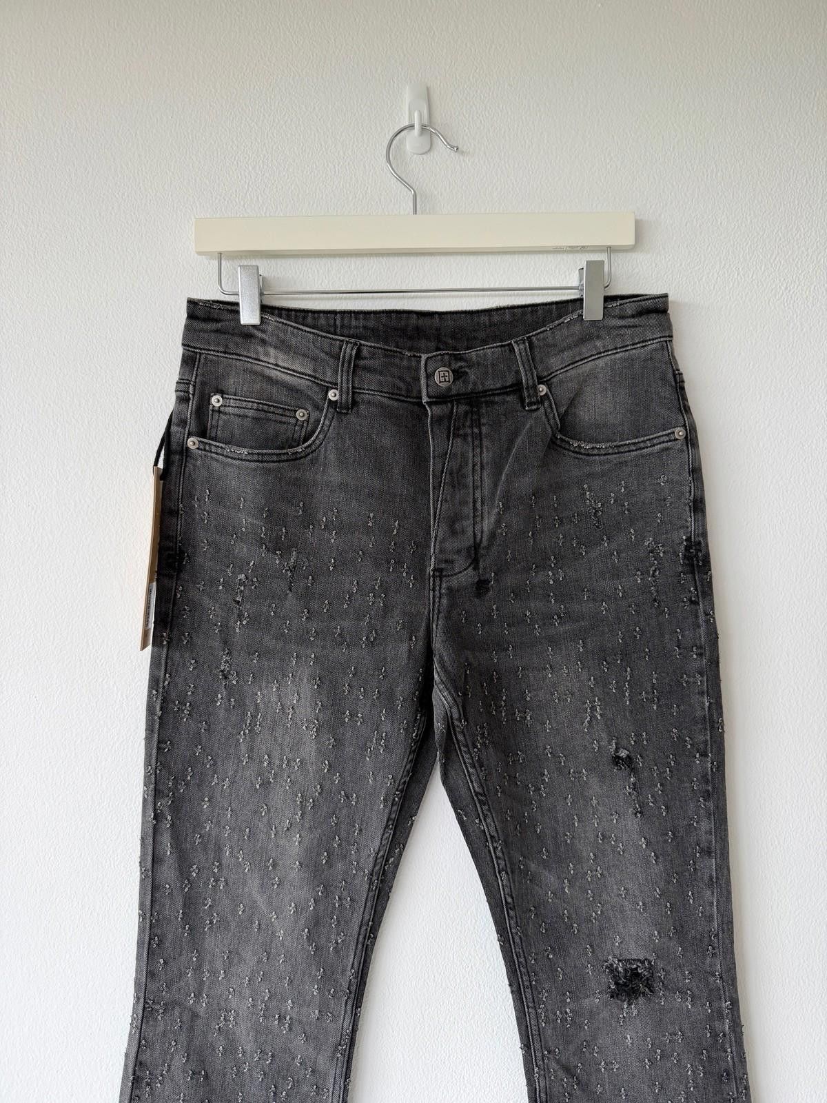 Ksubi new Ksubi mens jeans bronko asher black shotgun grey 32 Size US 32 / EU 48 - 2 Thumbnail