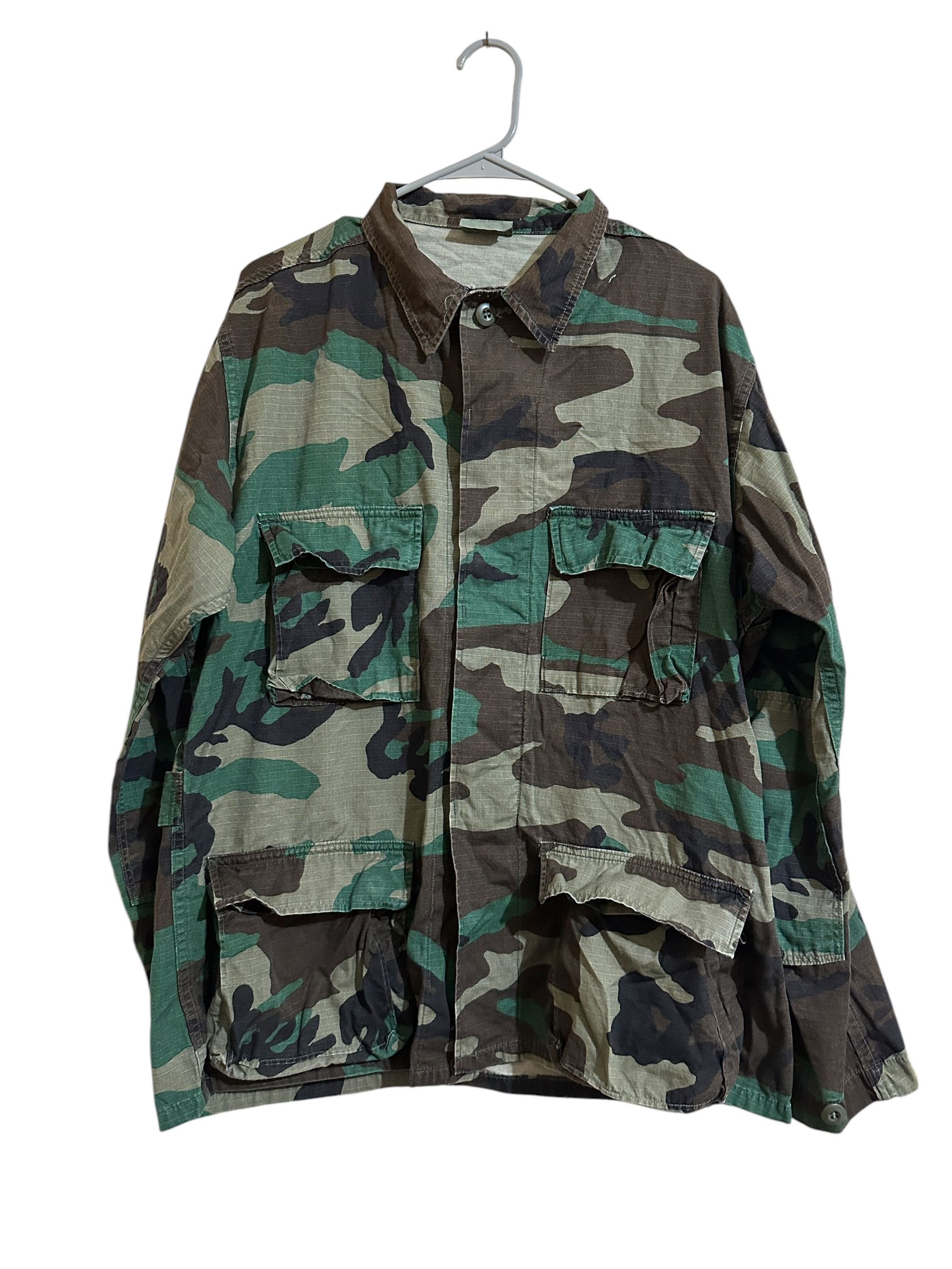 Other Medium Long Woodland Camo Jacket Size US M / EU 48-50 / 2 - 1 Thumbnail