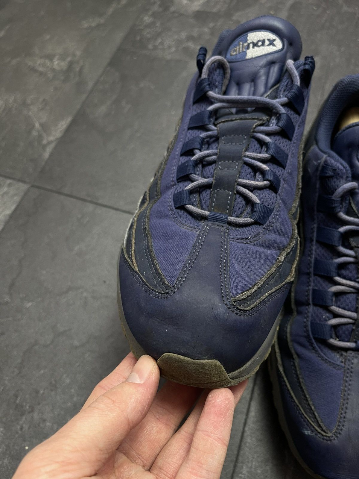 Nike Nike Air Max 95 Is Available In Obsidian Size US 12 / EU 45 - 7 Thumbnail