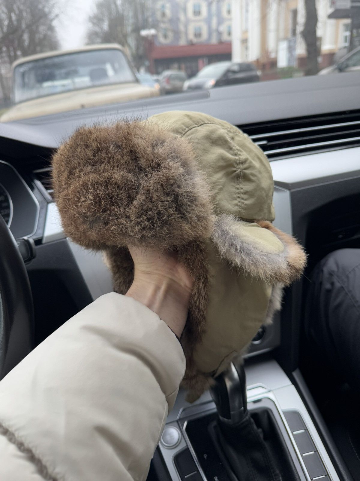 Hysteric Glamour Crazy Y2k Mohair Fuzzy Hat Ushanka Punk Winter Size 32 - 2 Thumbnail