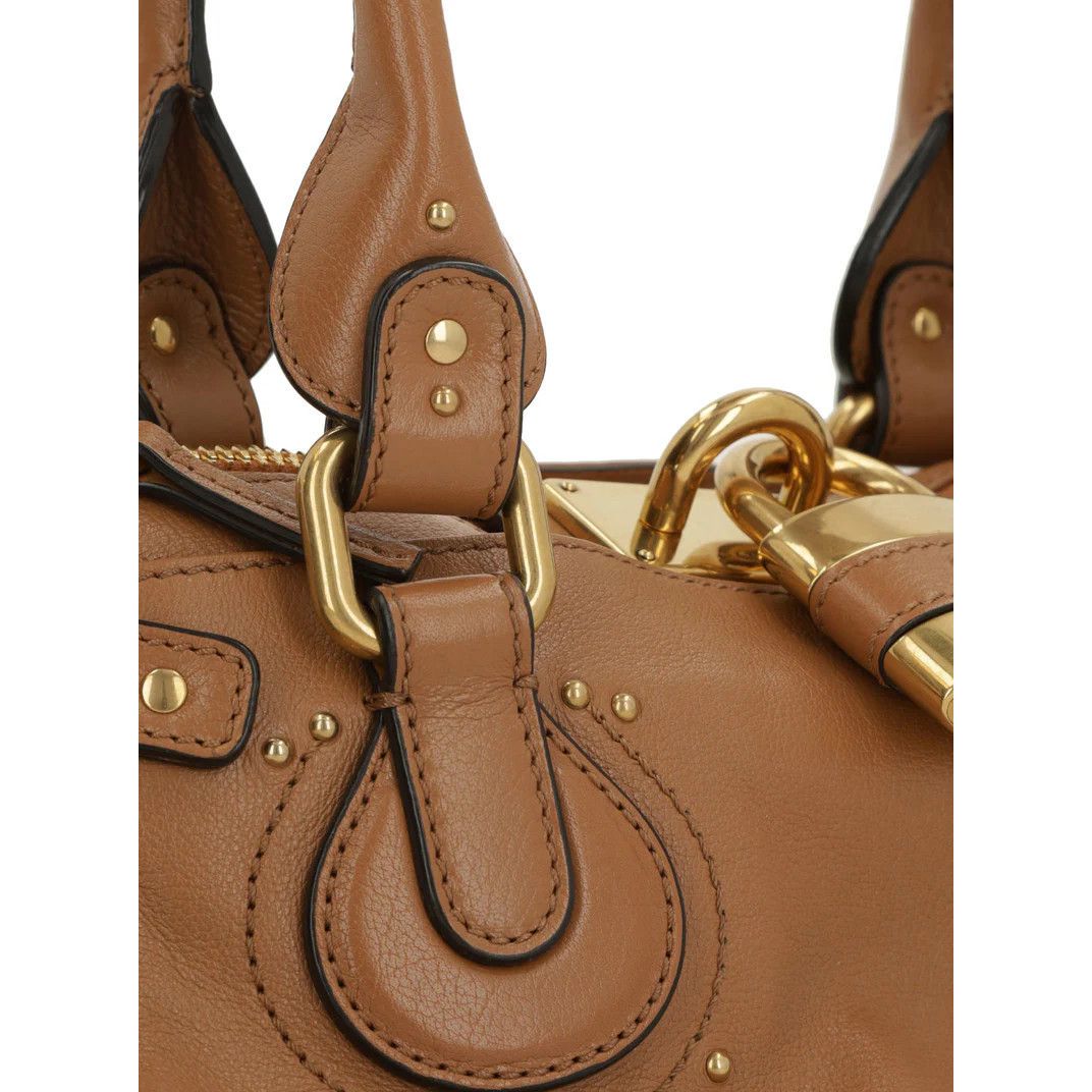 Chloe Chloe Paddington Mustang Brown Leather Top Handle Bag New & Size ONE SIZE - 4 Thumbnail