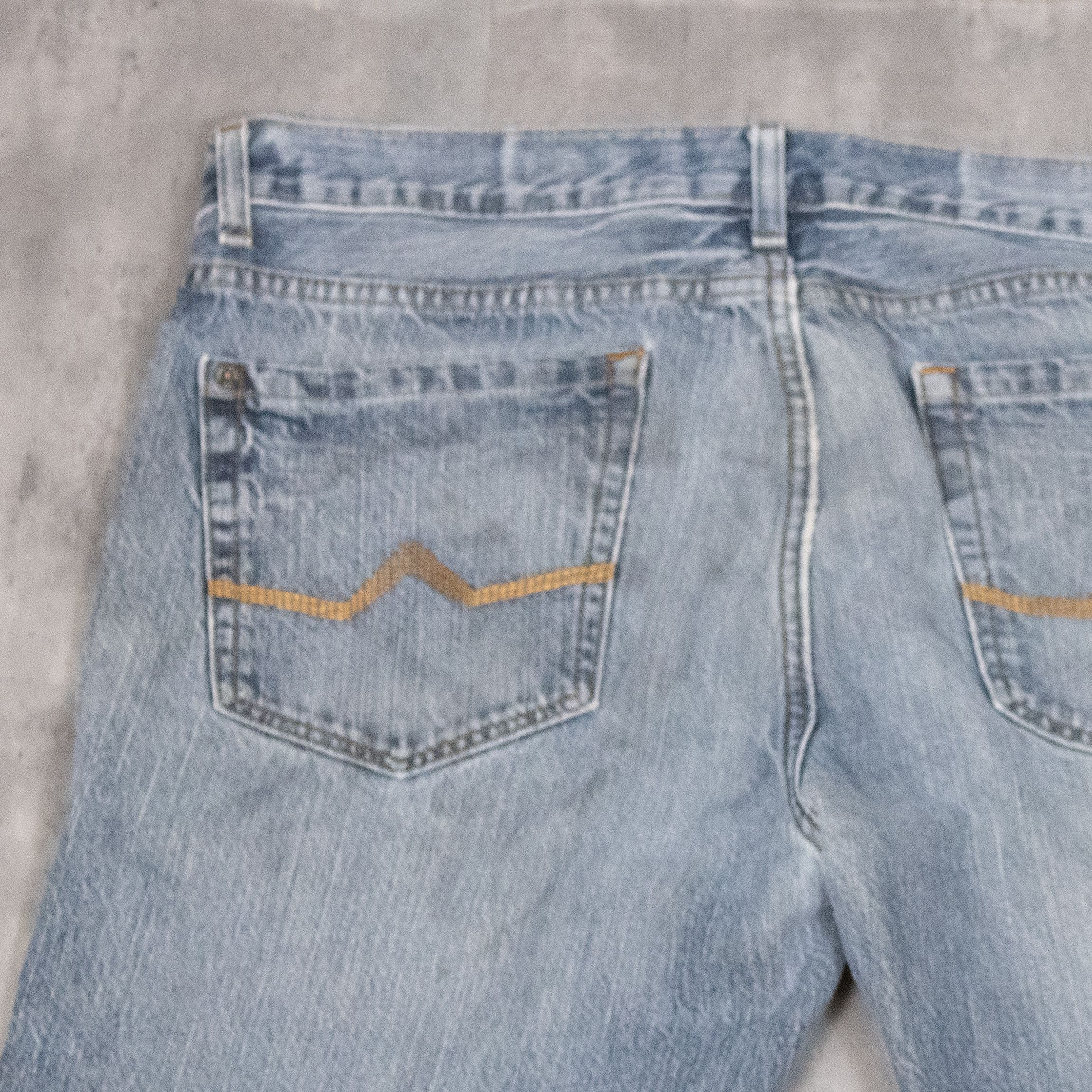 DKNY Y2K 2000s DKNY Jeans Baggy Fit Distressed Denim Pant's Size US 38 / EU 54 - 18 Thumbnail