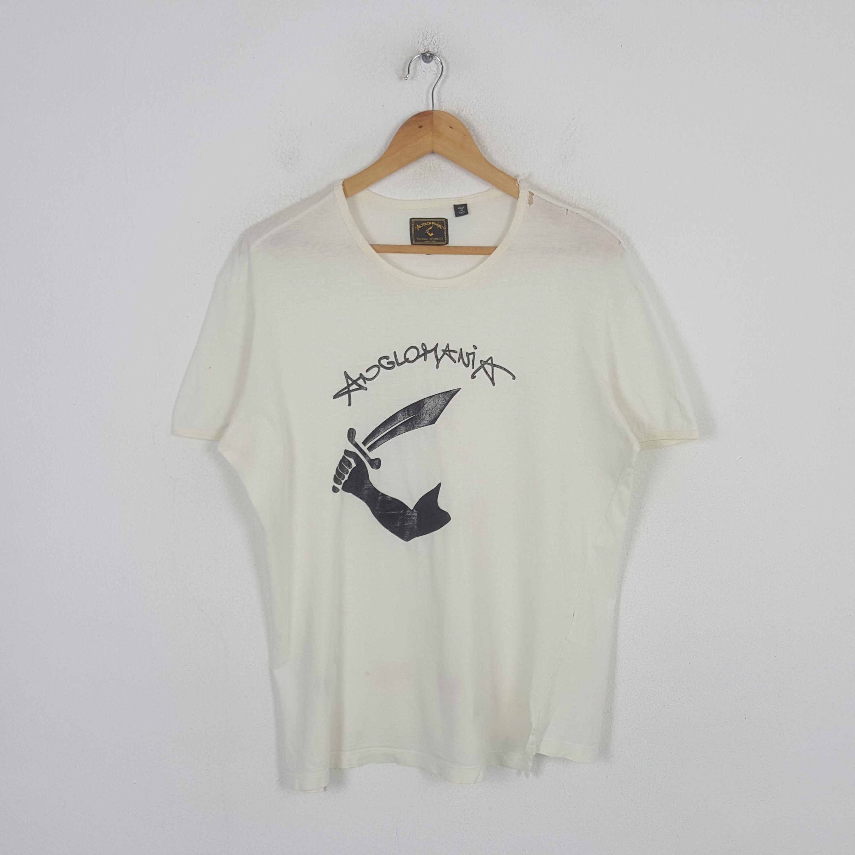 Vivienne Westwood Vintage Vivienne Westwood Anglomania Designer Tshirt C299N12 Size US L / EU 52-54 / 3 - 1 Thumbnail