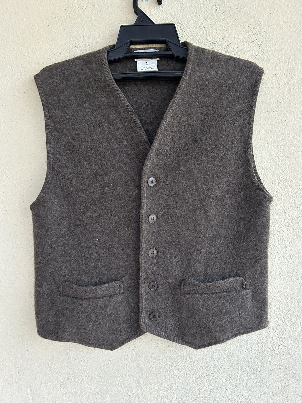 agnes b. Agnes B Wool Vest Size US XS / EU 42 / 0 - 1 Thumbnail