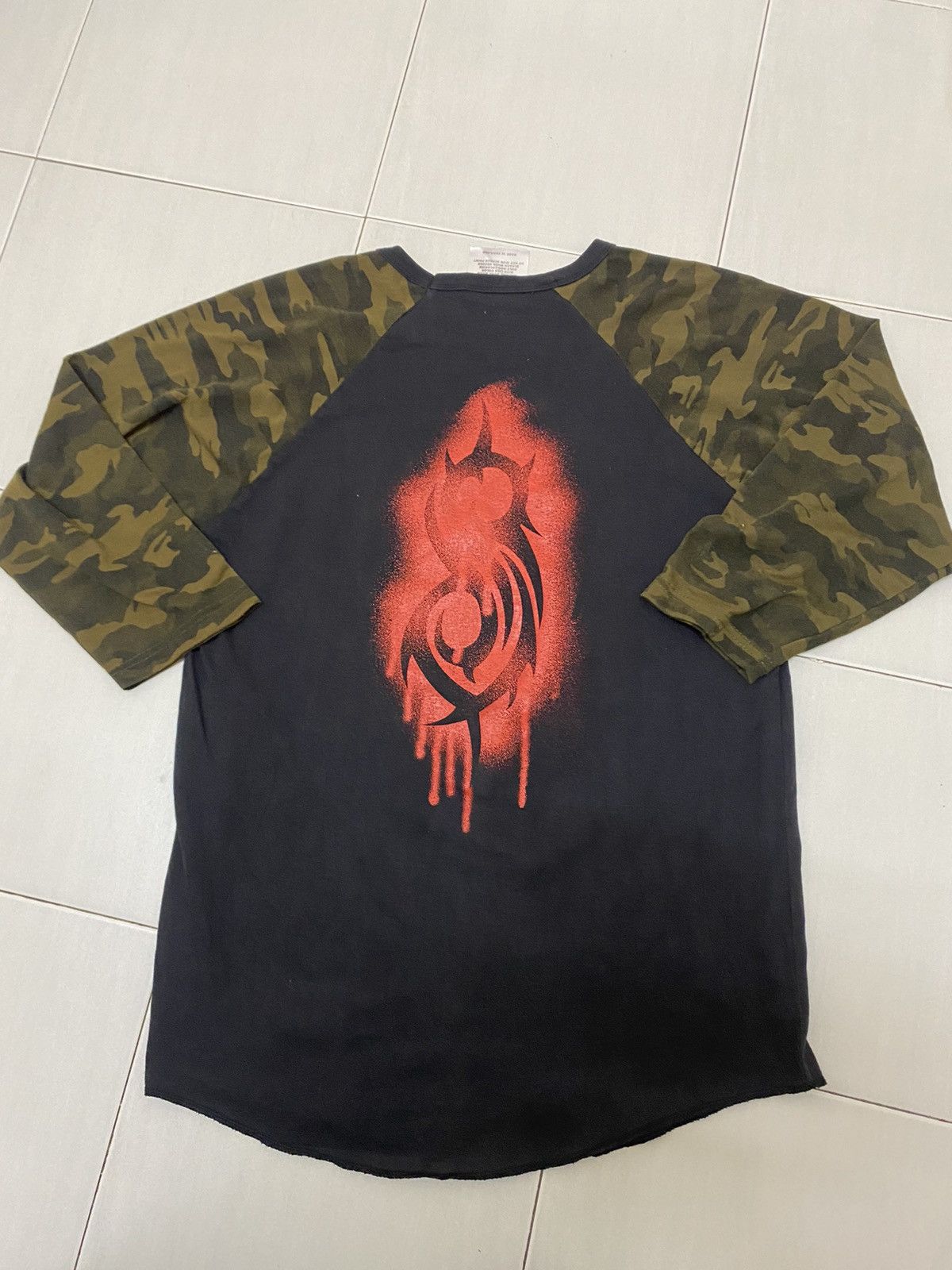Slipknot Slipknot camo 3Quartes Tee Raglan Size US L / EU 52-54 / 3 - 2 Thumbnail