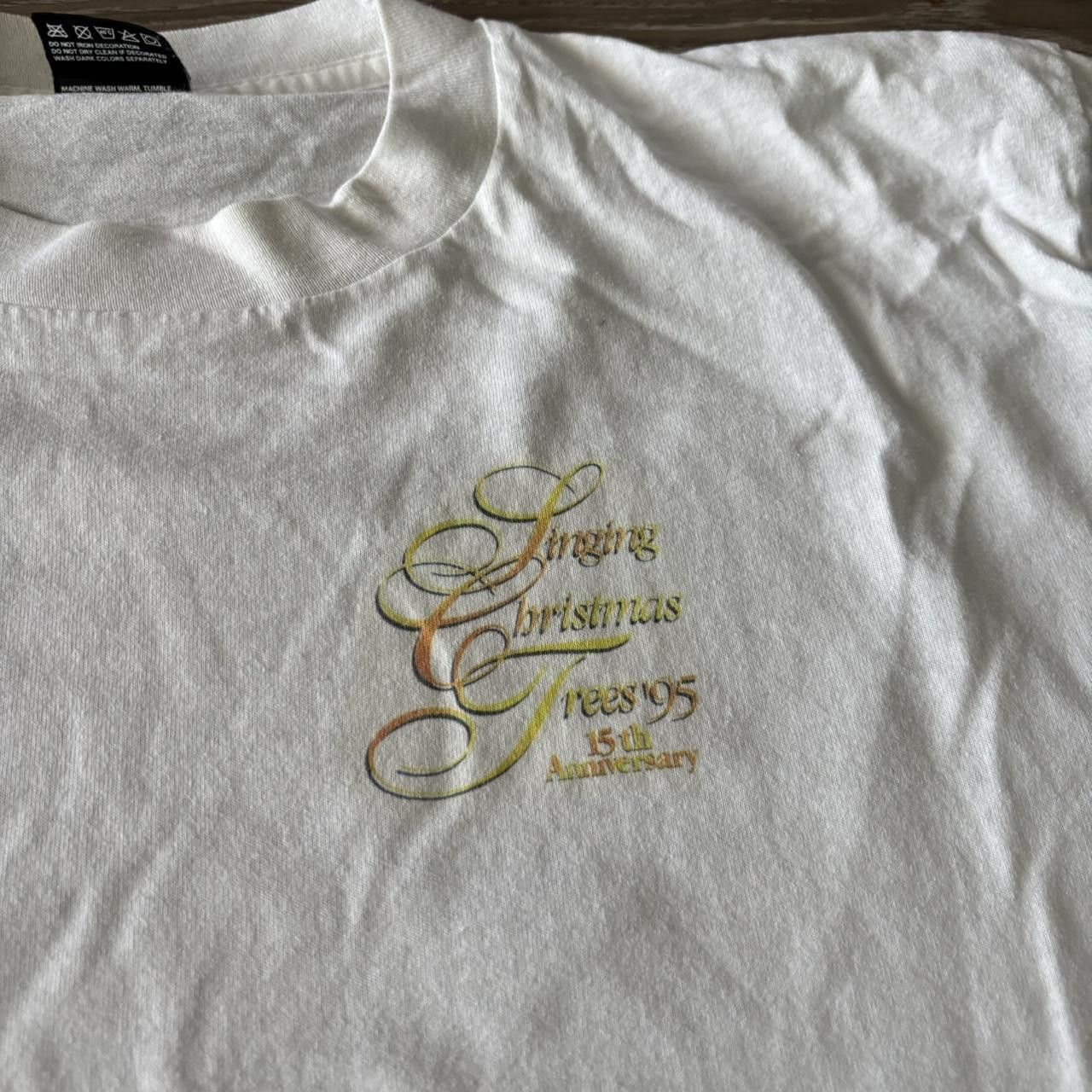 Vintage Crazy Vintage 90s White Jesus Graphic Tee! Fits M Size US L / EU 52-54 / 3 - 3 Thumbnail