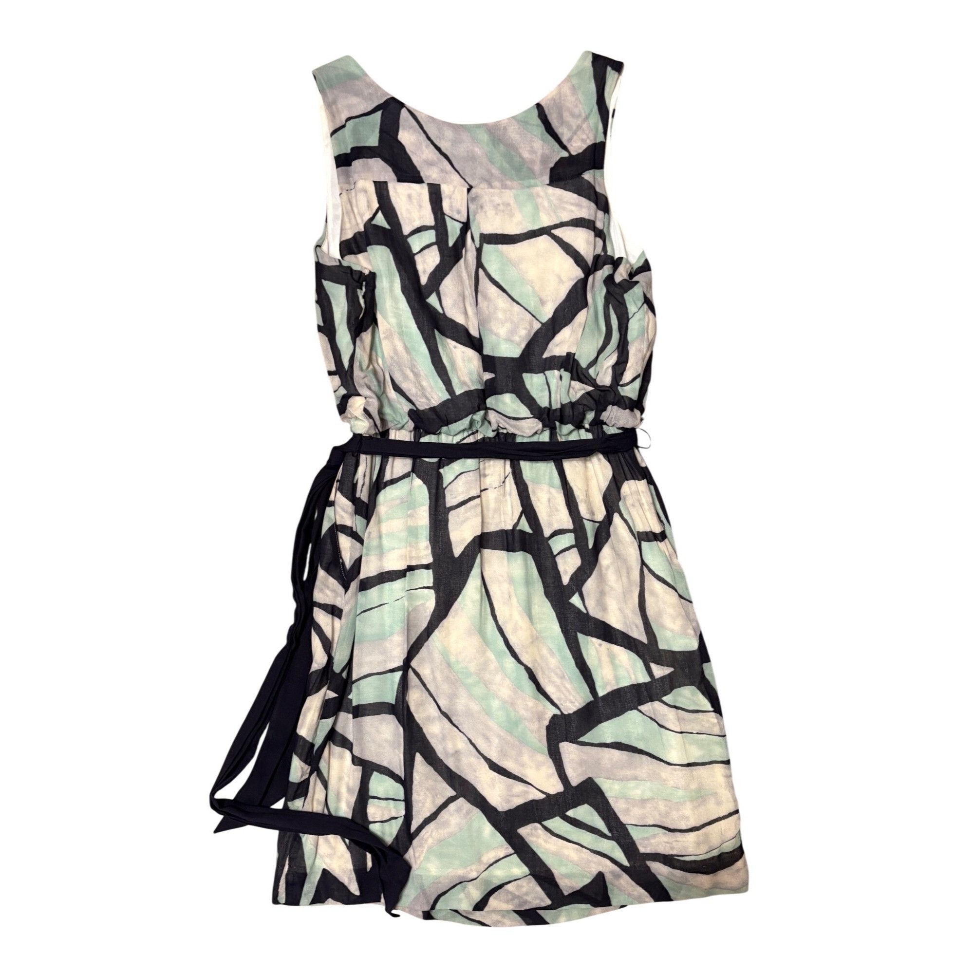 Anthropologie $98 NWT Anthropologie Odille M Dress Damselfly Sundress Gree Size M / US 6-8 / IT 42-44 - 3 Thumbnail
