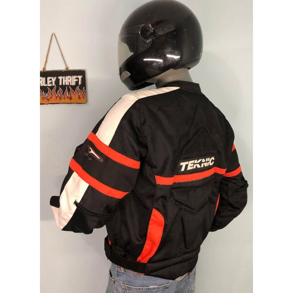 Other TEKNIC Riding Jacket Size 46 Men, With Armor, Mesh Fabric Size US L / EU 52-54 / 3 - 5 Thumbnail