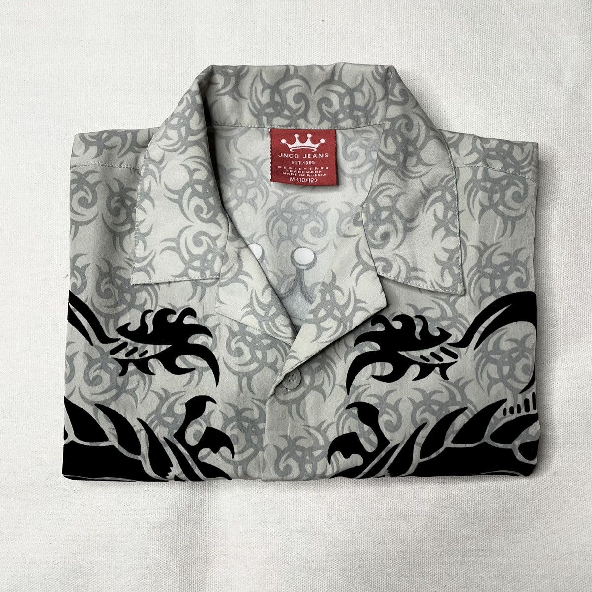 JNCO JNCO TRIBAL DRAGON Y2K AOP - JNCO SHIRT - JNCO JEANS Size US M / EU 48-50 / 2 - 9 Thumbnail