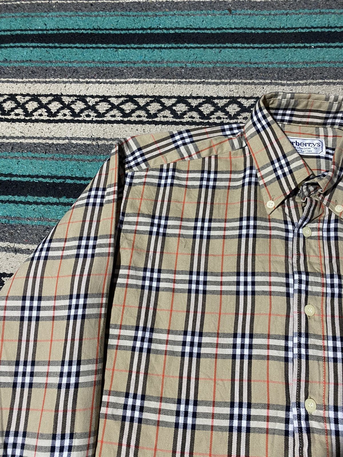 Burberry Burberry Nova Check Button Down Shirt Size US S / EU 44-46 / 1 - 8 Thumbnail