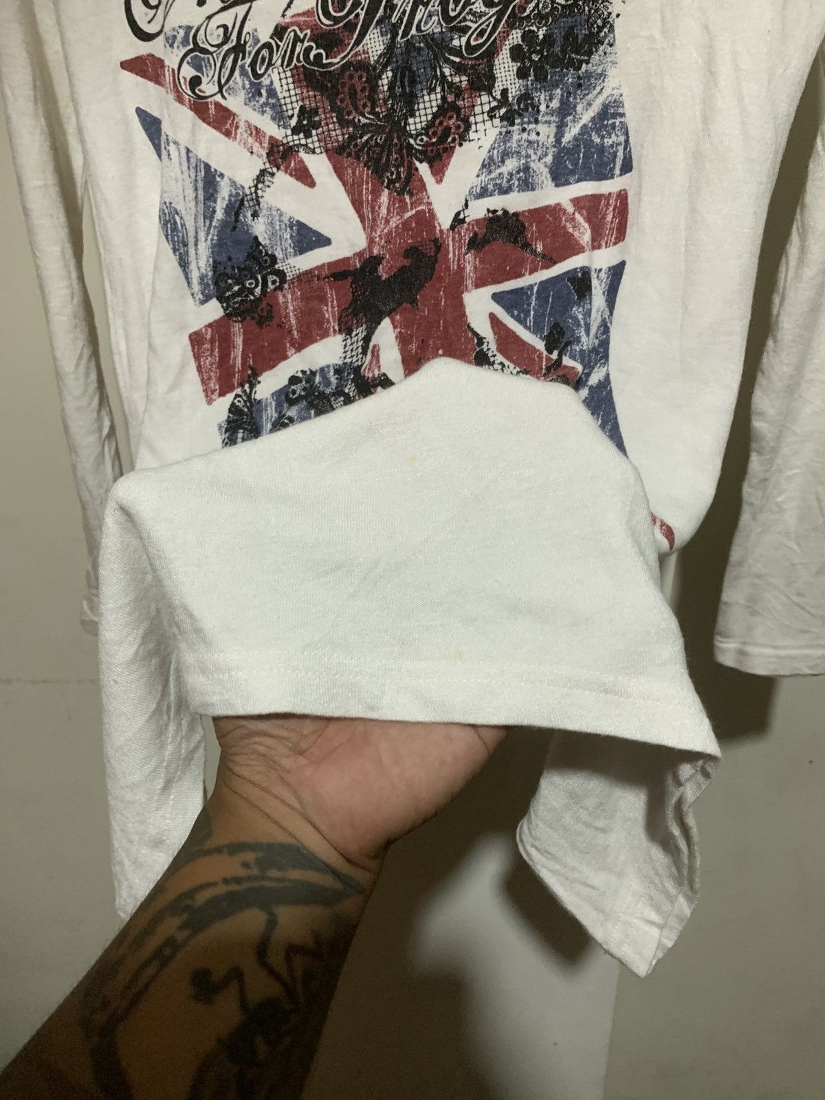 Japanese Brand Japanese Sky Bomber Union Flag Long Sleeve Tee Size M / US 6-8 / IT 42-44 - 4 Thumbnail