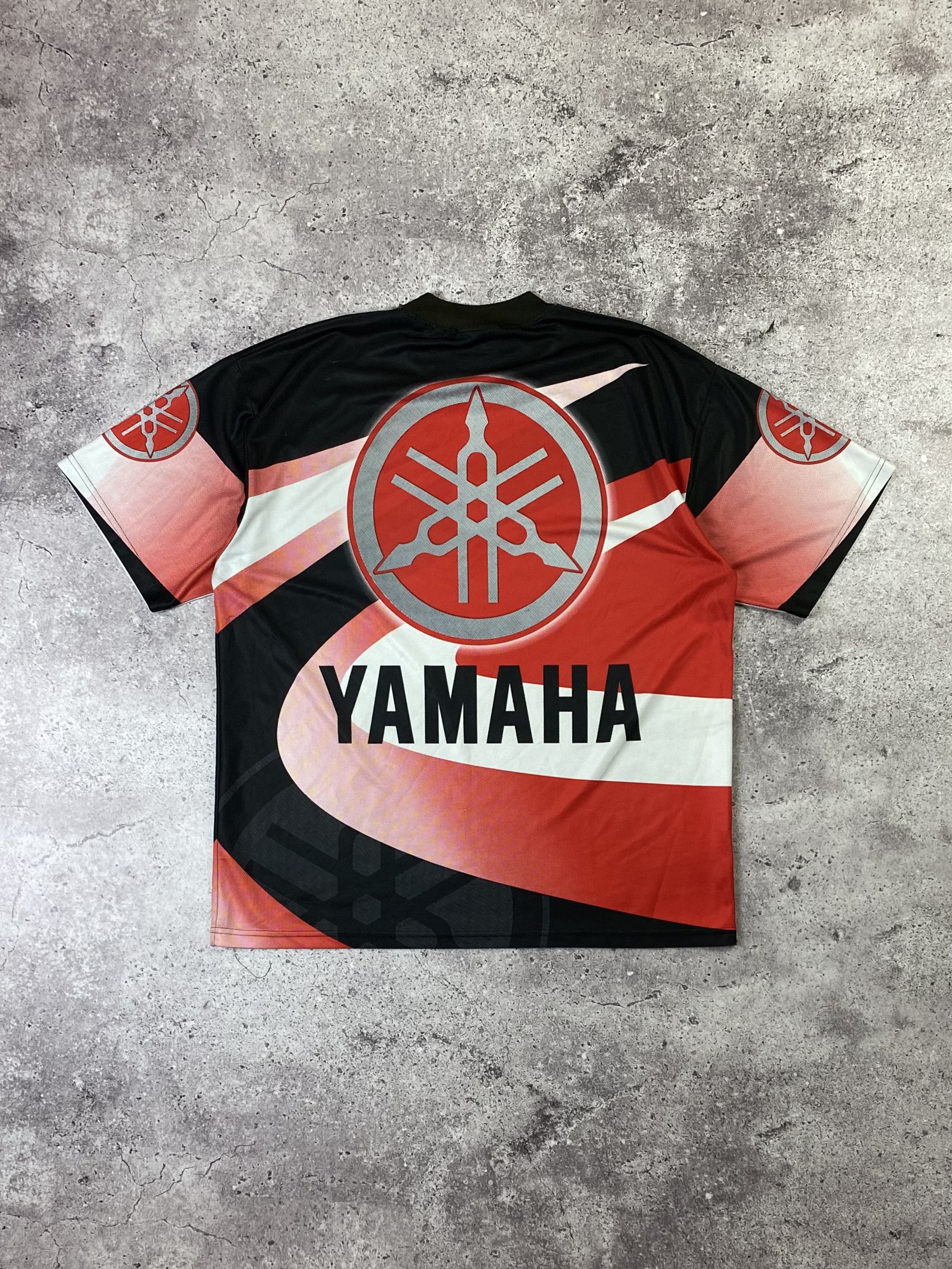 Vintage Vintage 00s Yamaha Racing T-Shirt Size US XL / EU 56 / 4 - 1 Thumbnail