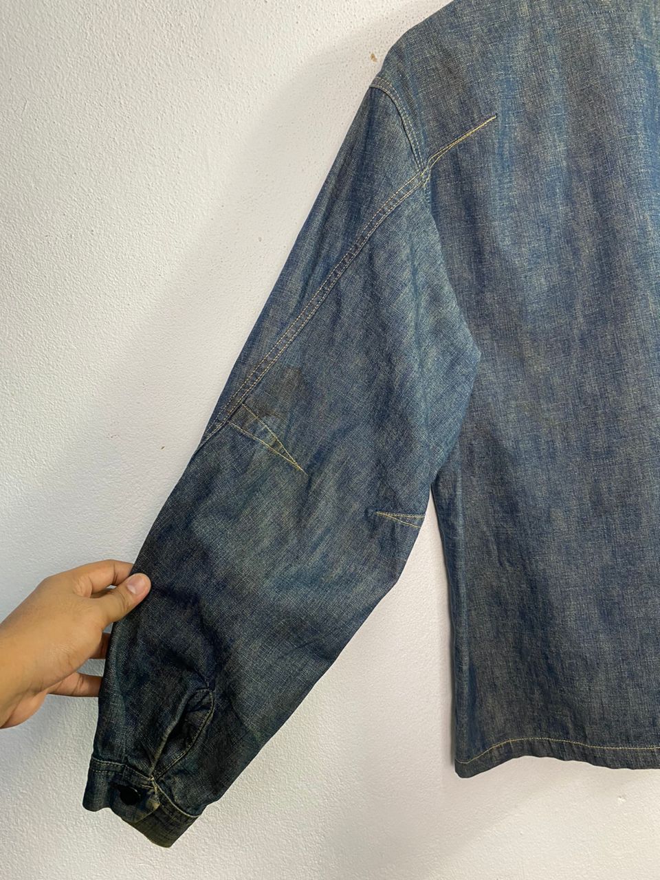 Chevignon × Vintage Chevignon Denim Shirt Single Pocket Size US M / EU 48-50 / 2 - 10 Thumbnail