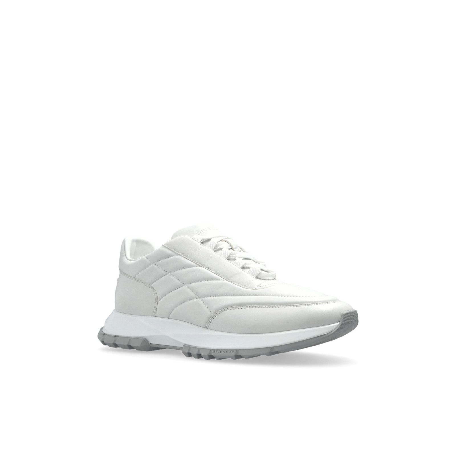 Givenchy GIVENCHY White Leather Sports Sneakers New & Authentic (Men' Size US 12 / EU 45 - 2 Thumbnail