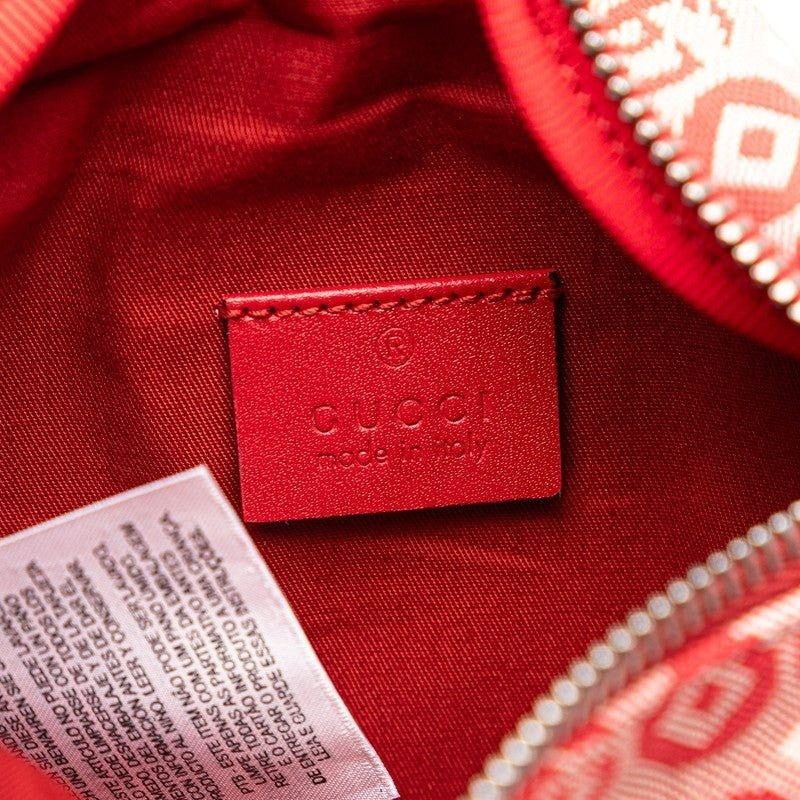 Gucci Gucci Children's GG Logo Star Waist Bag Canvas Leather Belt Size ONE SIZE - 8 Thumbnail