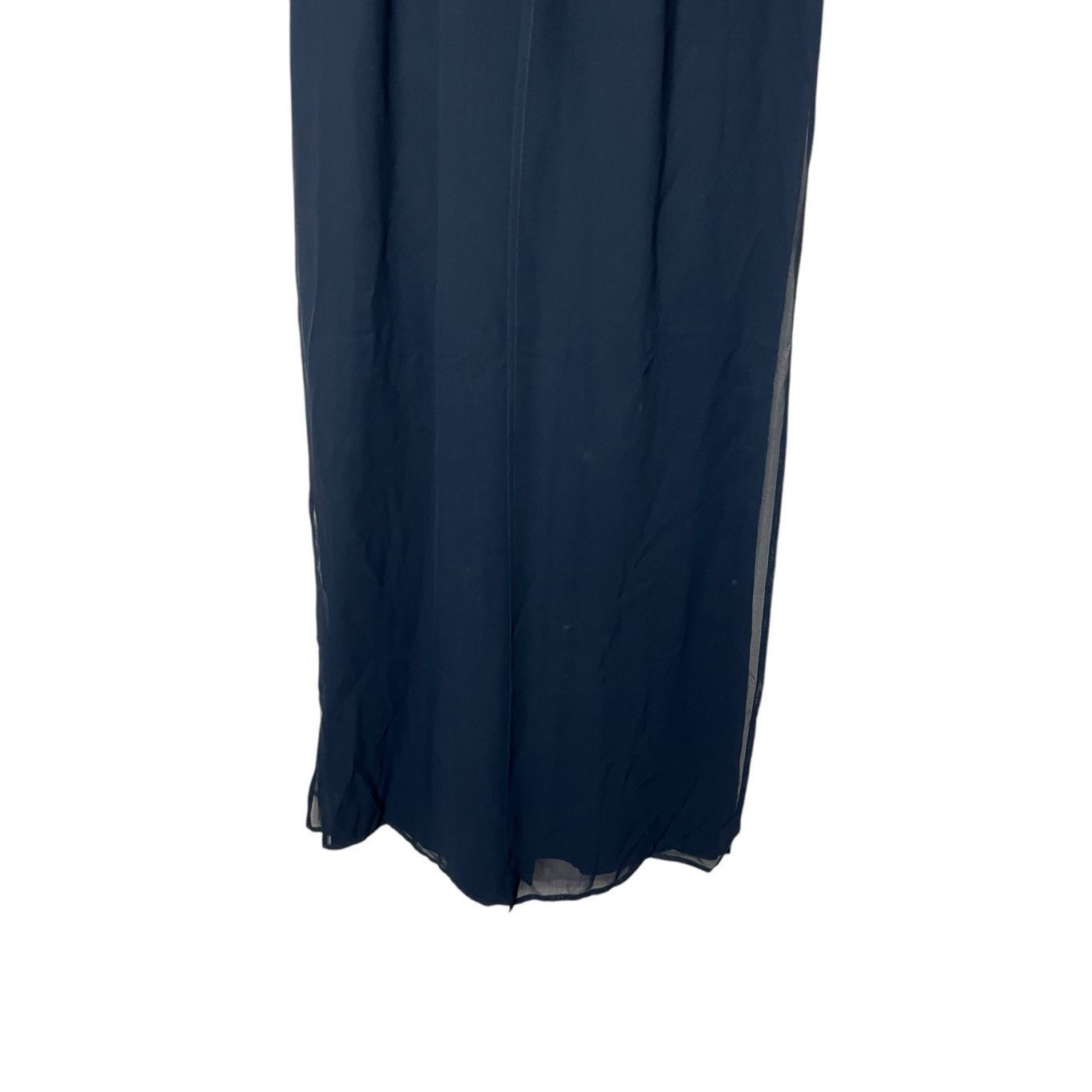 Other Vintage 80s 90s Cache Black Chiffon Overlay Wide Leg High Wa Size 26" / US 2 / IT 38 - 3 Thumbnail
