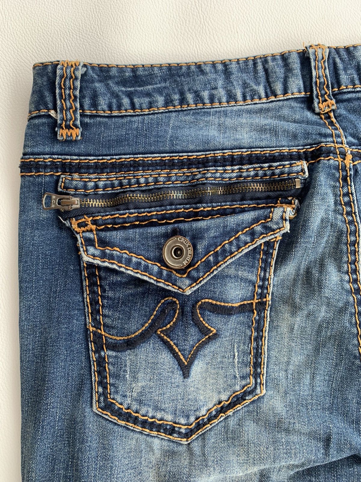 Japanese Brand Britpop Denim InCrux Japanese Basic Jeans Size US 33 - 4 Thumbnail