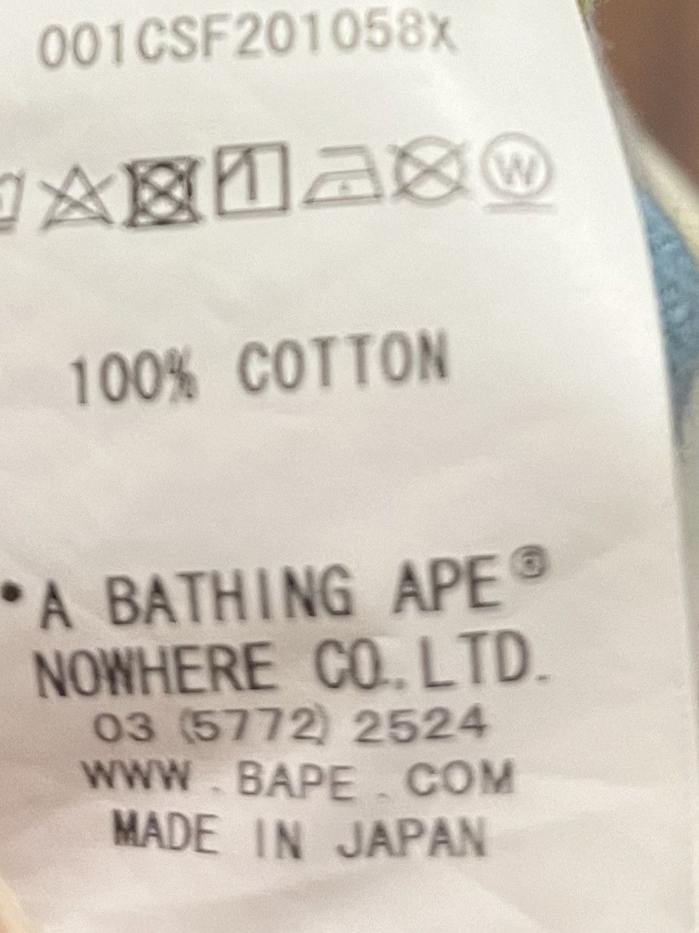 Bape Bape camo tee shirt Size US M / EU 48-50 / 2 - 7 Thumbnail