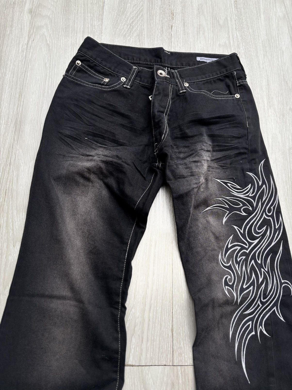 semanticdesign SEMANTIC DESIGN flare jeans Size US 28 / EU 44 - 4 Thumbnail
