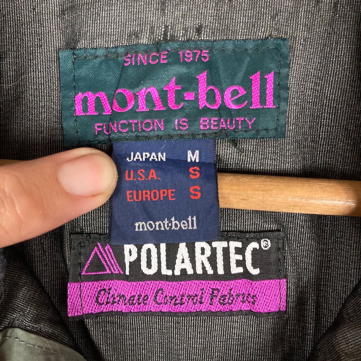 Montbell Vintage Mont-bell Quarter Snap Button Pullover Jumper Fleece Size US S / EU 44-46 / 1 - 6 Thumbnail