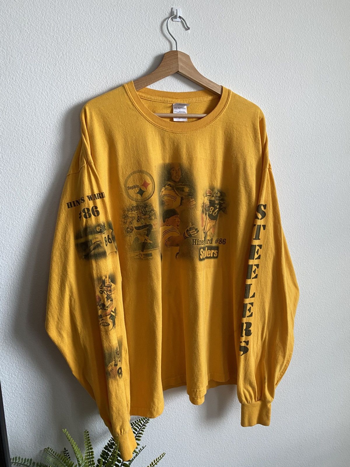 NFL Hines Ward Steelers NFL Player Tee Size US XXL / EU 58 / 5 - 2 Thumbnail