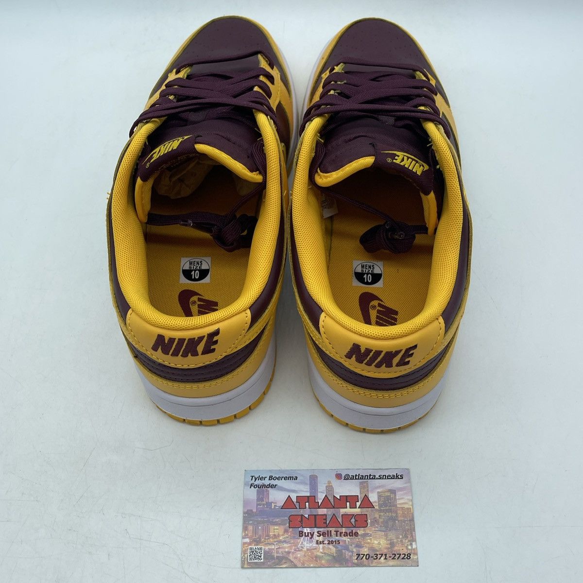 Nike Dunk low Arizona state Size US 10 / EU 43 - 6 Thumbnail