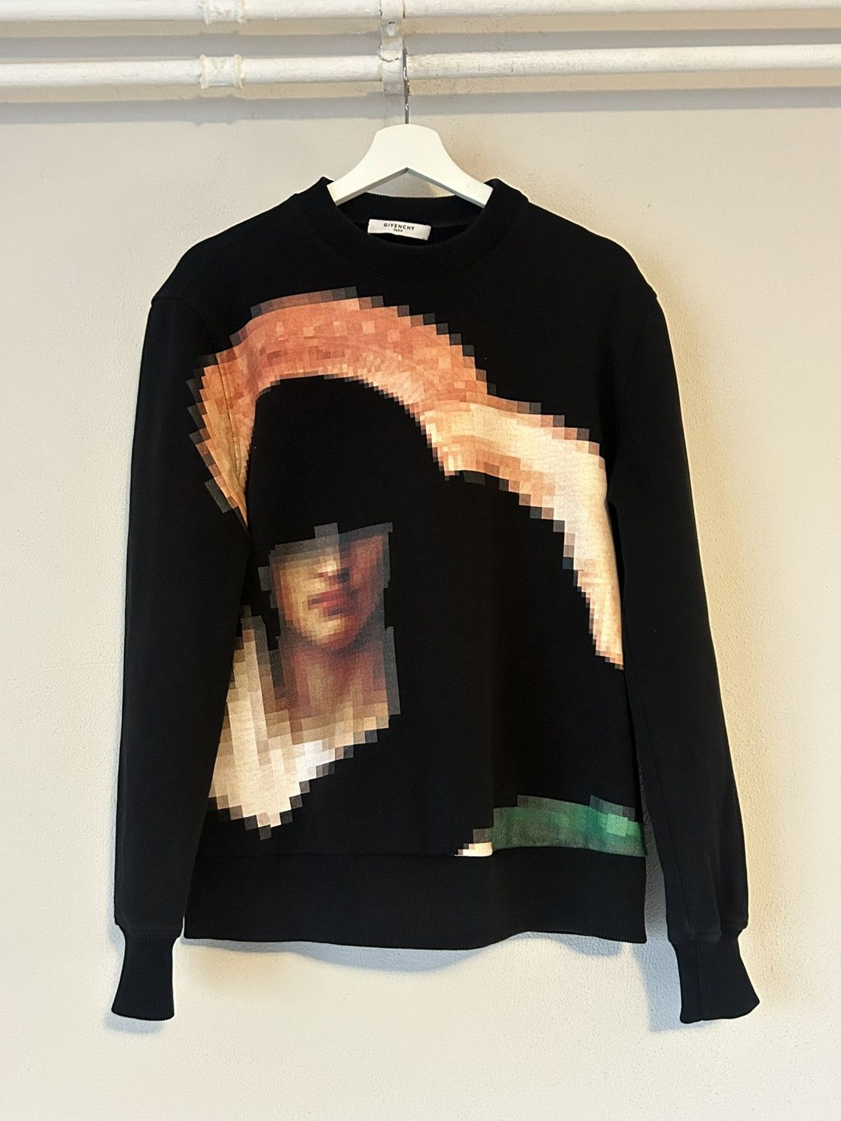 Givenchy Givenchy Madonna Pixelated Sweatshirt Size US S / EU 44-46 / 1 - 1 Thumbnail