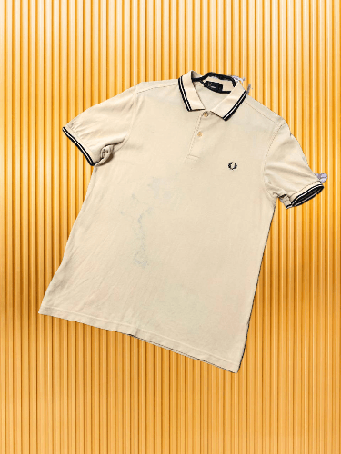 Fred Perry × Vintage Vintage Fred Perry Dot Design Shirt Size US M / EU 48-50 / 2 - 1 Thumbnail