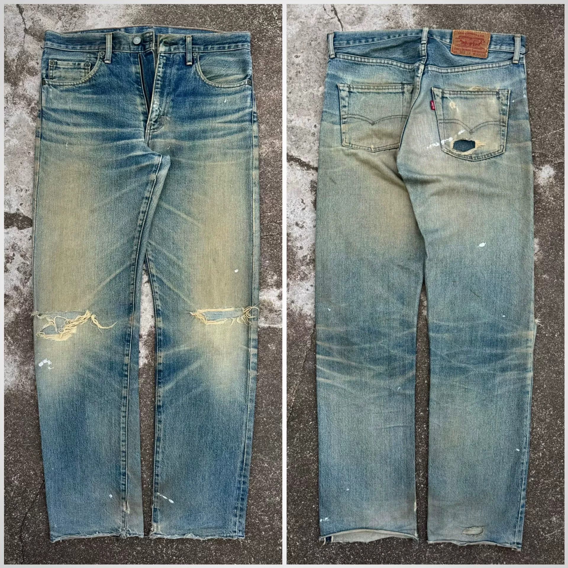 Vintage Vintage Levis LVC 502xx Jeans Size US 30 / EU 46 - 1 Thumbnail