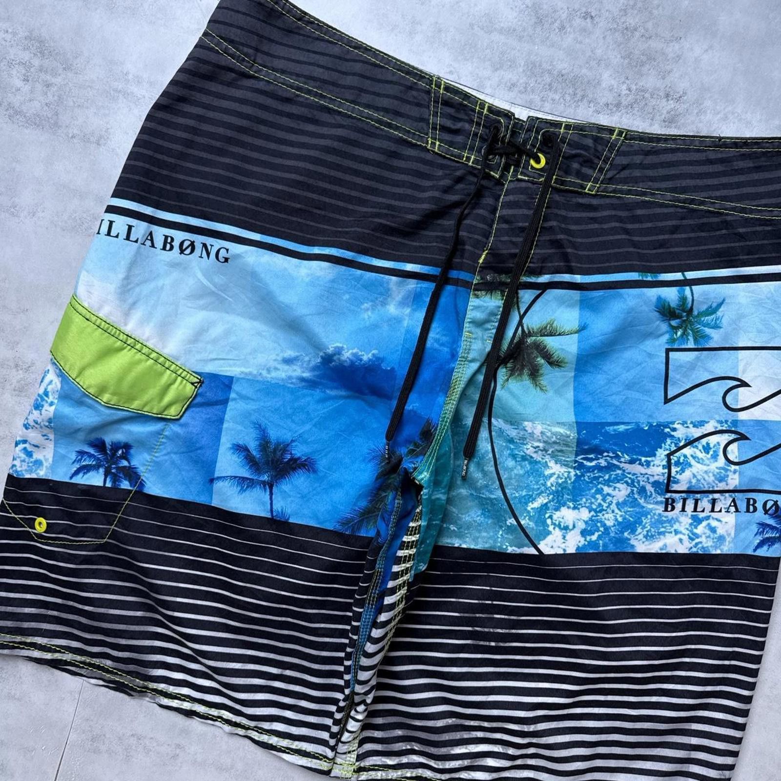 Billabong Y2K Billabong 00s Surf Board Shorts Size US 38 / EU 54 - 7 Thumbnail