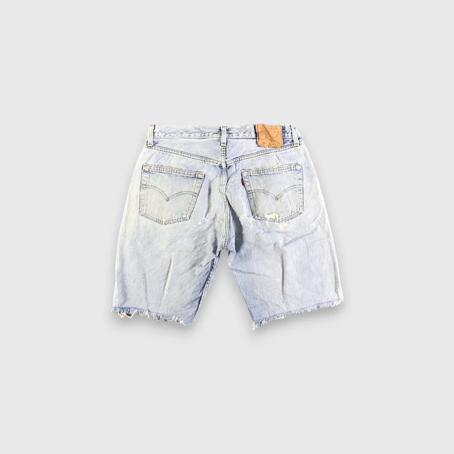 Levi's × Vintage Vintage 90s Light Wash Levis 501 Jeans-J3906 Size US 32 / EU 48 - 2 Thumbnail
