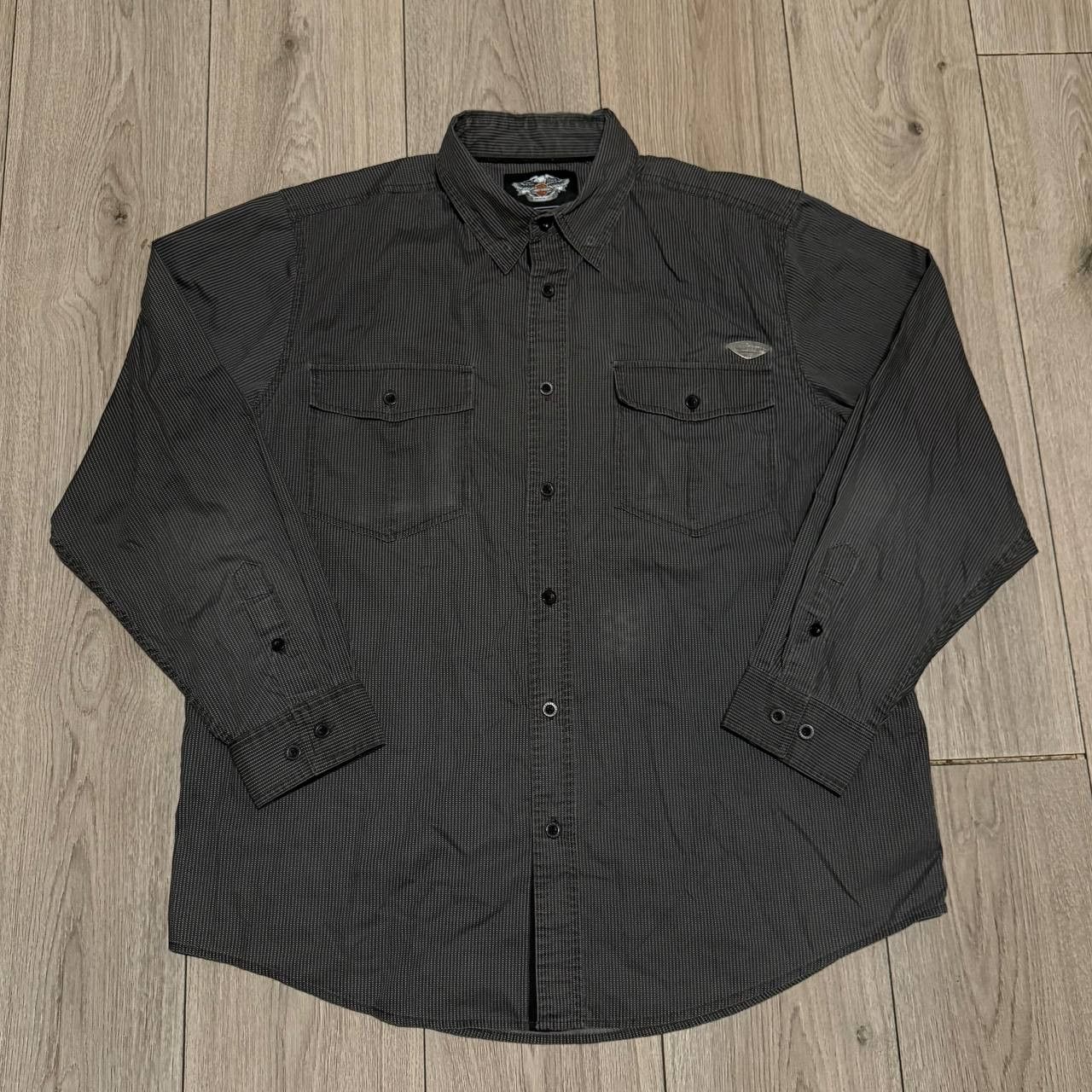 Harley Davidson vintage harley davidson shirt buttons up xl long sleeve Size US XL / EU 56 / 4 - 1 Thumbnail