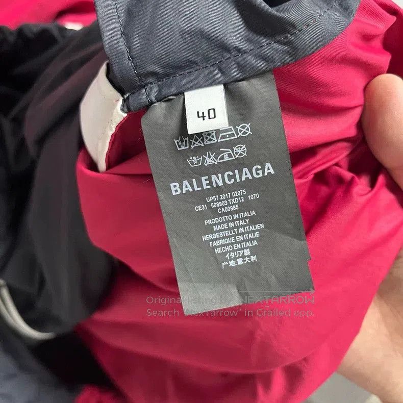 Balenciaga Balenciaga Colorblock Windbreaker Jacket. Size US S / EU 44-46 / 1 - 4 Thumbnail