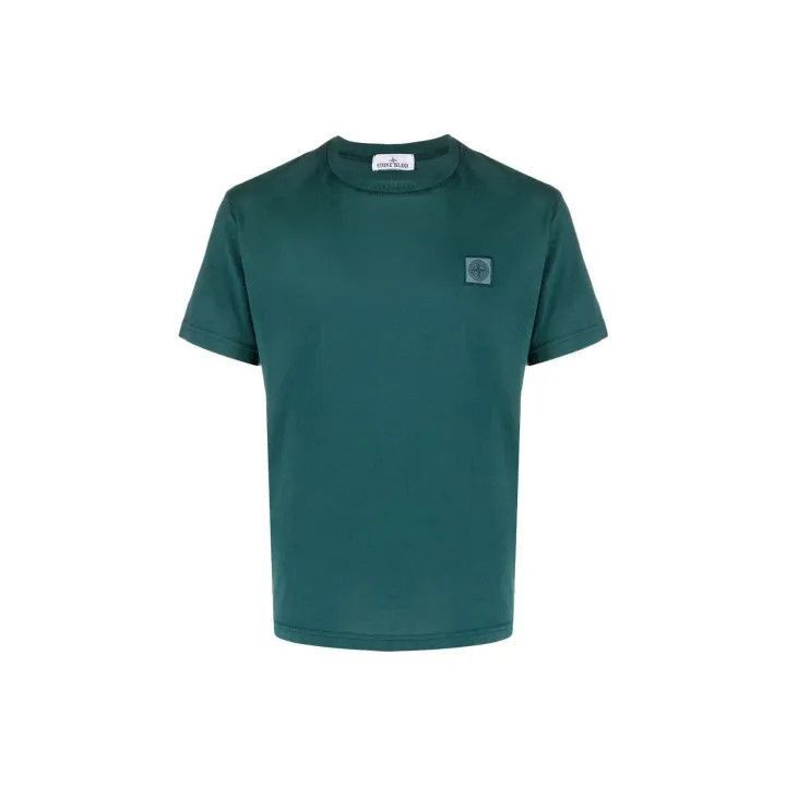 Stone Island Stone Island Green Logo Short Sleeve TShirt -2506 Size US M / EU 48-50 / 2 - 1 Thumbnail