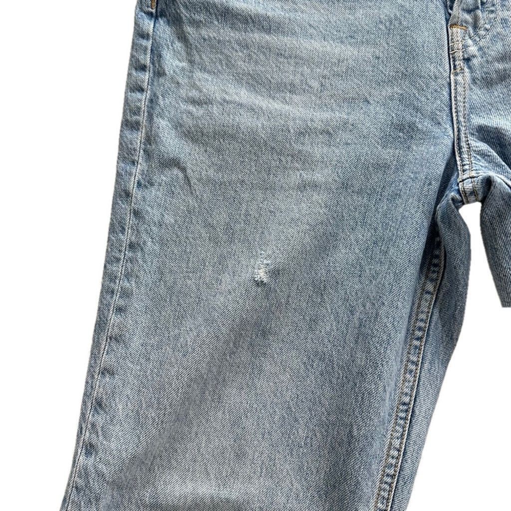 GRLFRND GRLFRND Devon Distressed HR Straight Crop Jeans Size 29 Size 29" - 11 Thumbnail