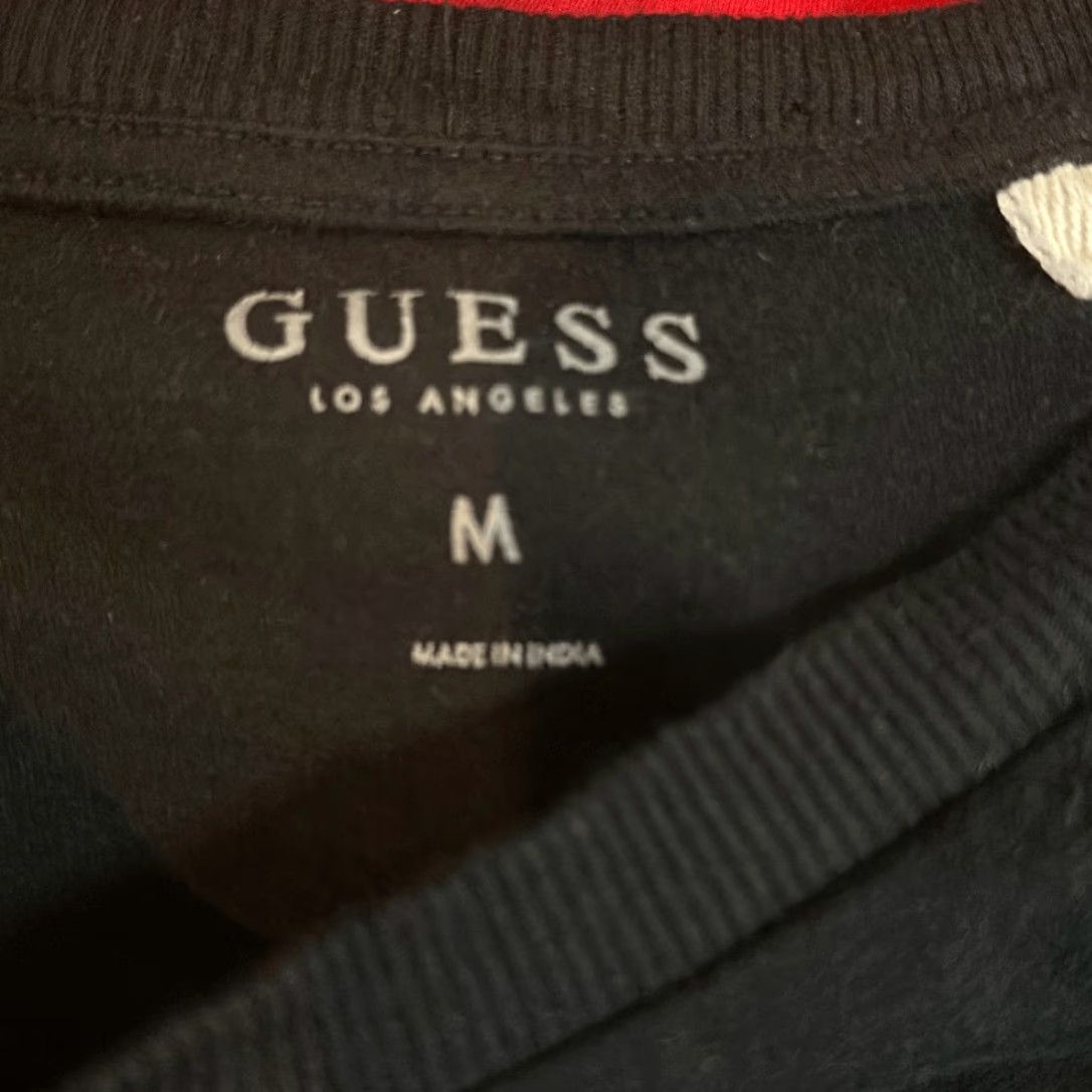 Guess GUESS Womens Short Sleeve Tshirt M Multicolor Black Red White - Colorful Modern Tee Womens M Size M / US 6-8 / IT 42-44 - 5 Thumbnail