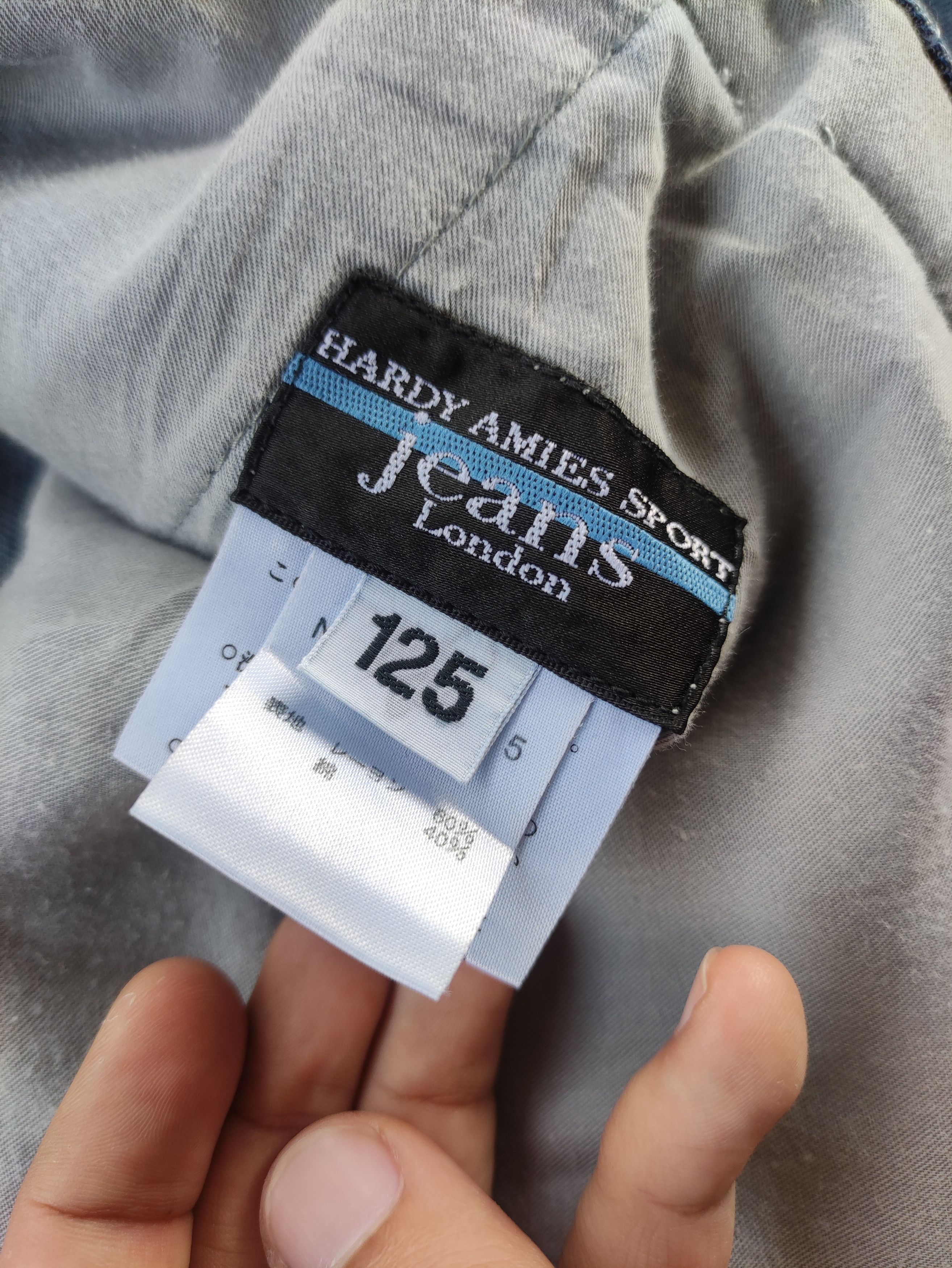 Hardy Amies Vintage Hardy Amies Jean Baggy Faded Denim Size US 44 / EU 60 - 7 Thumbnail