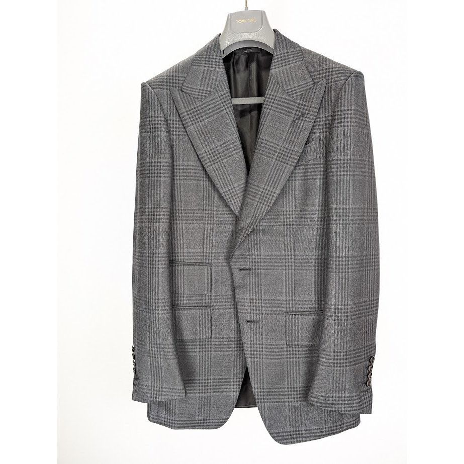 Tom Ford o1rshd1 Blazer jacket in Dark Gray Size US S / EU 44-46 / 1 - 2 Thumbnail