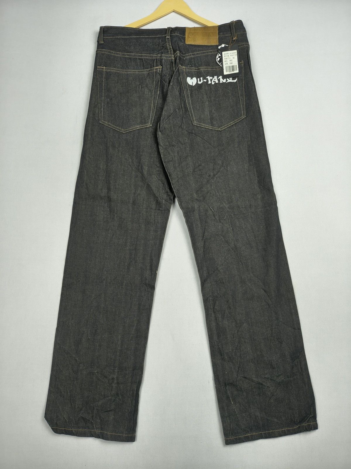Wu-Tang Clan DEADSTOCK WU TANG CLAN BLACK Y2K HIP HOP JEANS 🐝 (056) Size US 32 / EU 48 - 1 Thumbnail