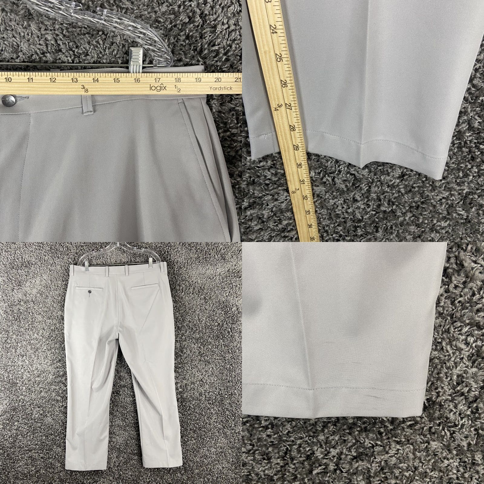 Callaway Callaway Pants Men Gray 38x29 Chino Regular Inseam 29 Mens Size US 38 / EU 54 - 8 Thumbnail