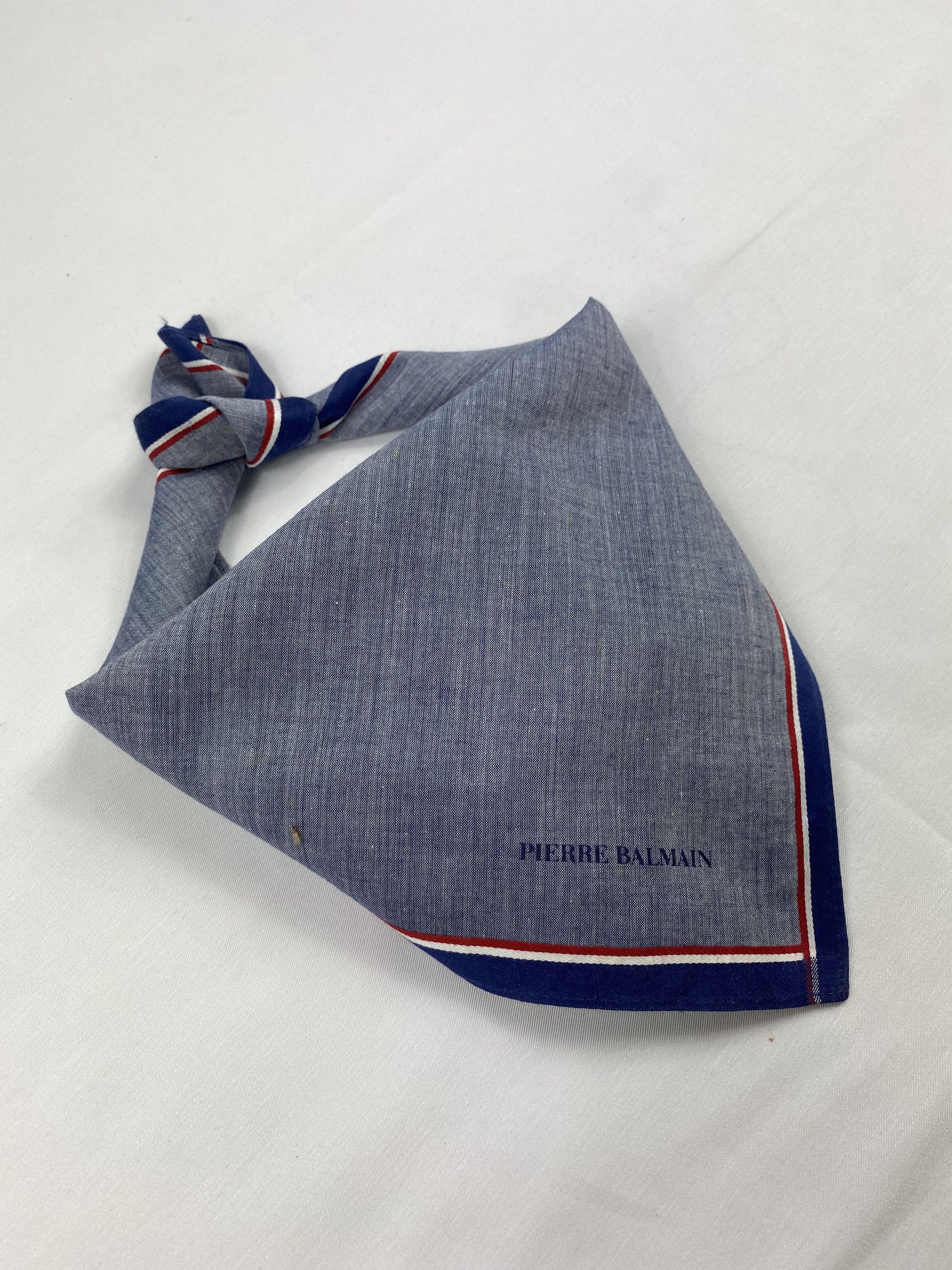 Pierre Balmain × Vintage Pierre Balmain Handkerchief / Bandana / Neckerchief Size ONE SIZE - 1 Thumbnail