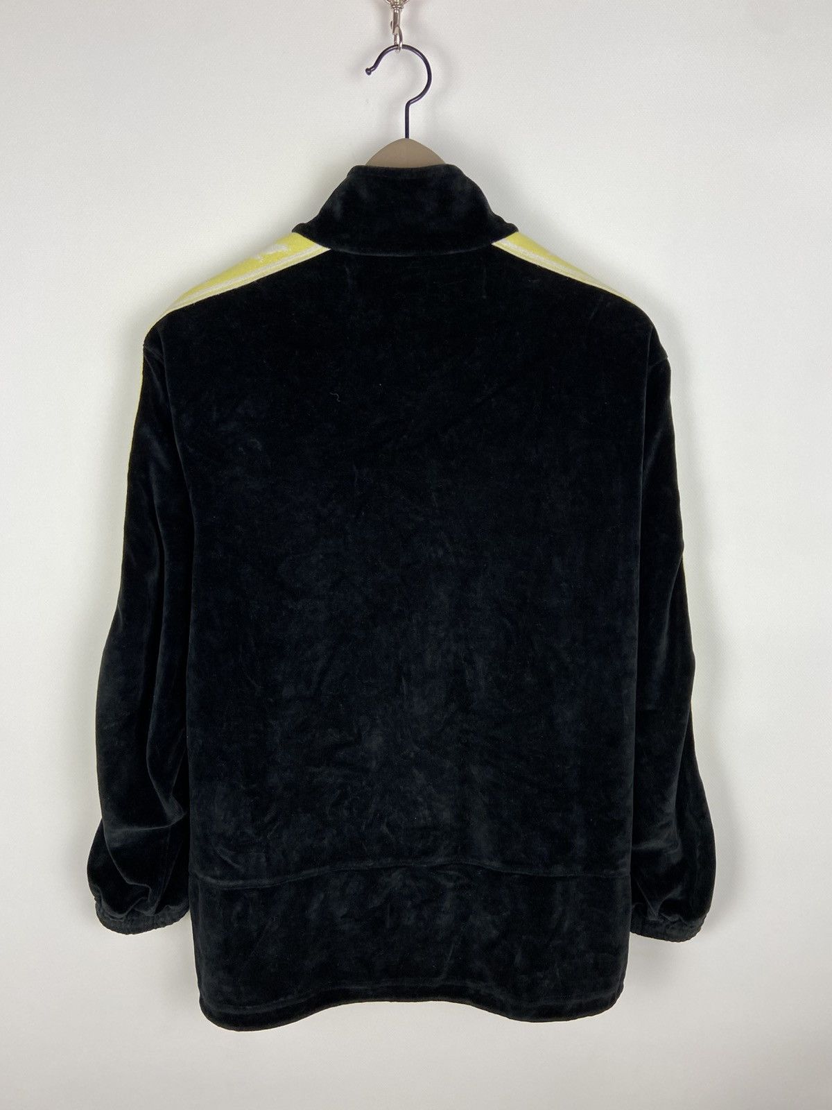 Off-White RRP$700 Off White Logo Intarsia Velour Track Jacket Mens Size US XS / EU 42 / 0 - 2 Thumbnail