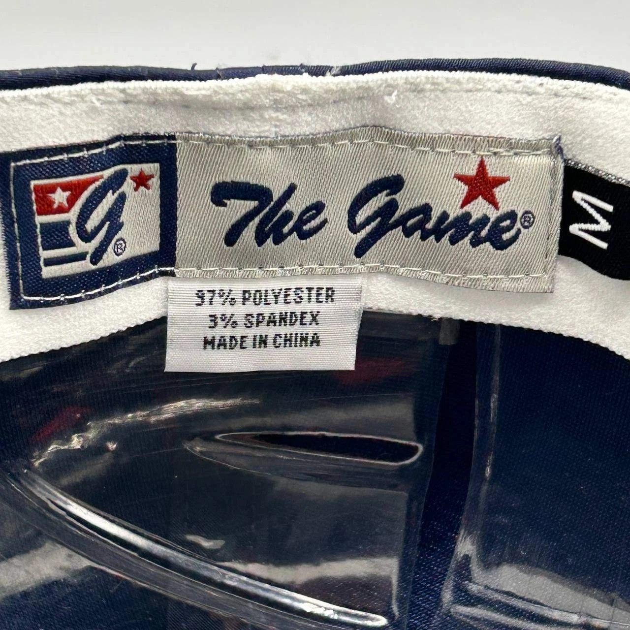 The Game Vintage Wildcatters Baseball Hat Men M Navy The Game Fitted Size ONE SIZE - 3 Thumbnail
