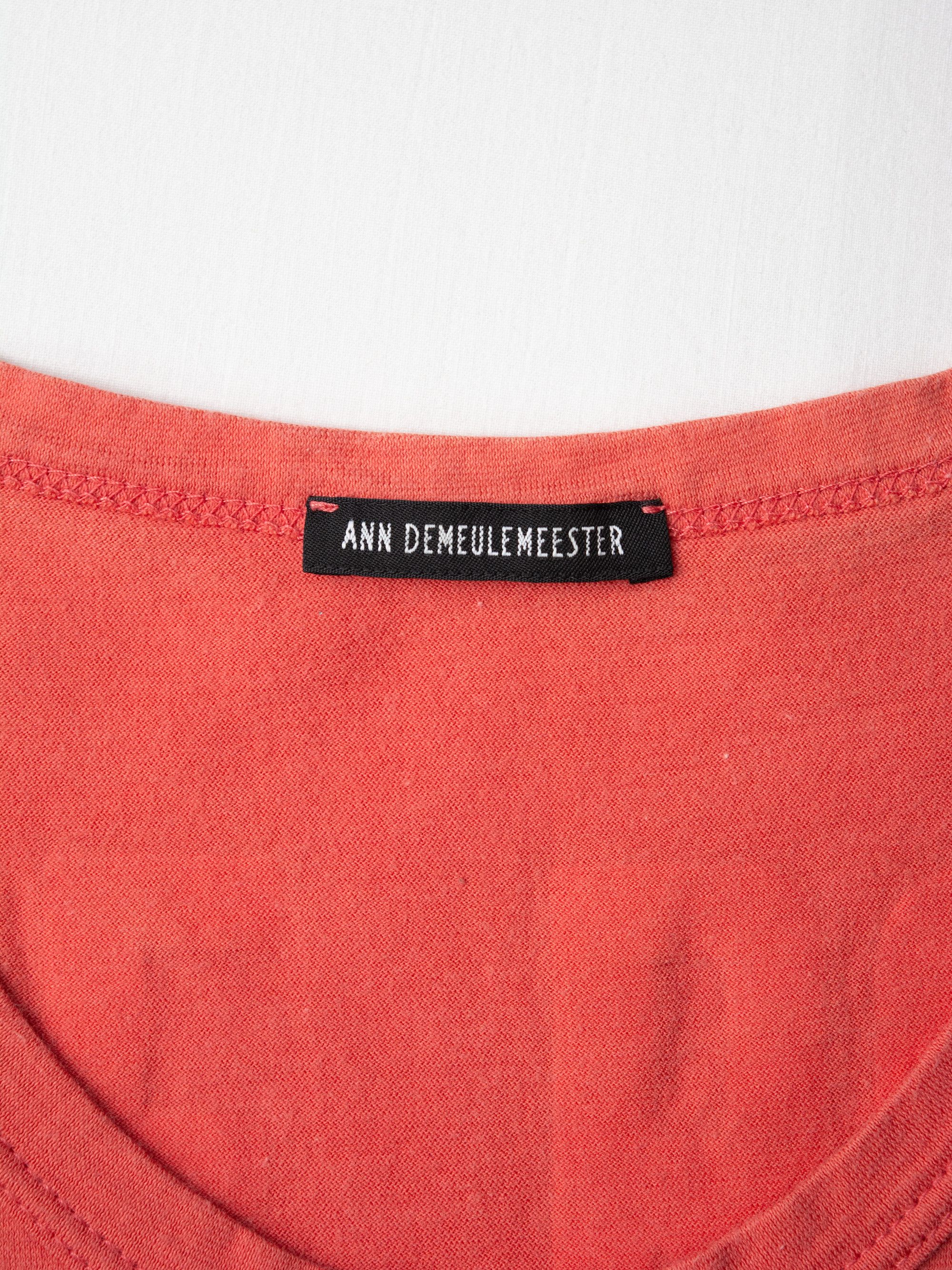 Ann Demeulemeester Ann Demeulemeester - "Blue Rose" t-shirt Size XS / US 0-2 / IT 36-38 - 4 Thumbnail