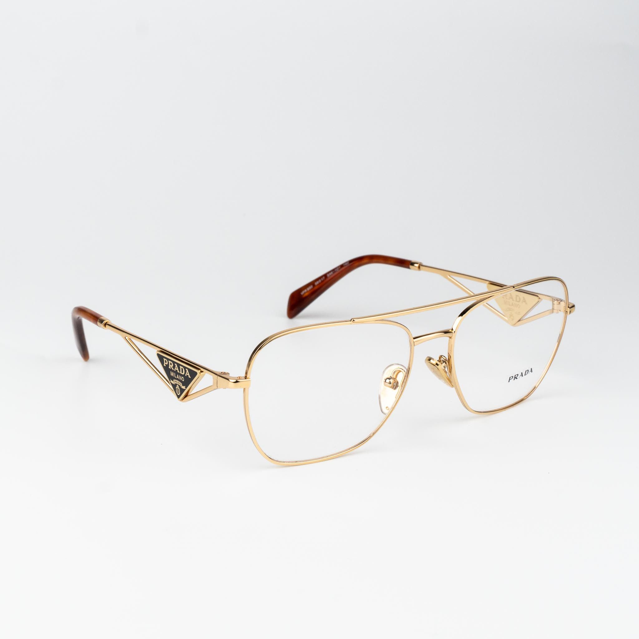 Prada Prada Women Eyeglasses Rectangle PRB50V 5AK1O1 NEW AUTHENTIC Size ONE SIZE - 4 Thumbnail