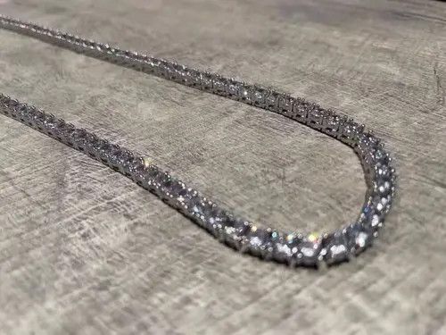 Japanese Brand Retro full diamond necklace Size ONE SIZE - 4 Thumbnail