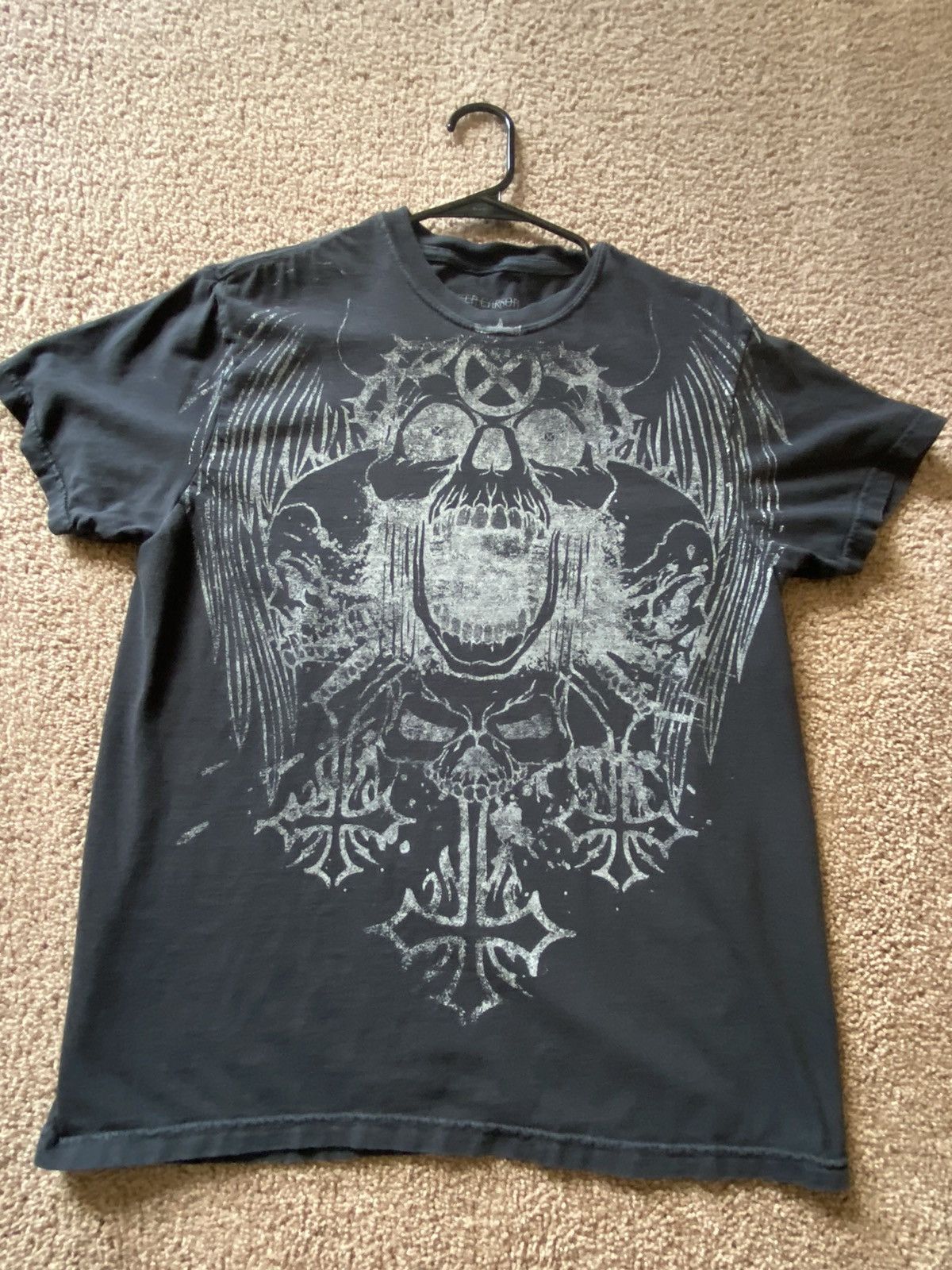 image of X Sidedown Shirt Ken Carson in Black, Men's (Size Medium)